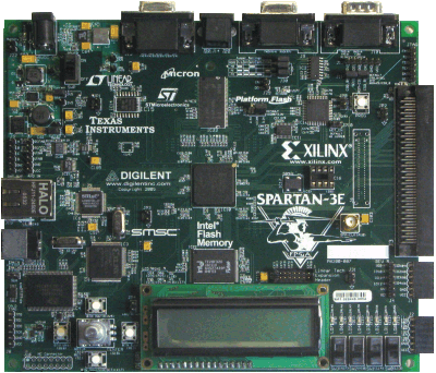 xilinx spartan 3e. XILINX Spartan-3e Starter