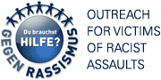 Banner Hilfe für Opfer rechter gewalt