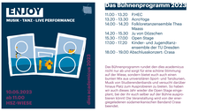 Das Bühnenprogramm 2023