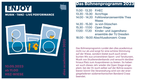 Das Bühnenprogramm 2023