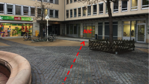 Entrance to the Neutoimaging Centre