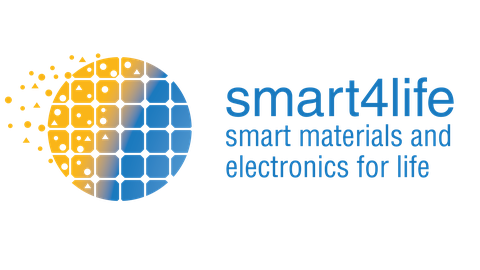 Logo smart4life - Smart Materials and Electronics for Life