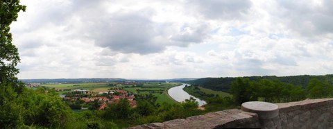 Aussicht vom Boselfelsen