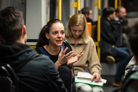 Doktorandinnen Corinna Drexler und Andrea Hauslbauer