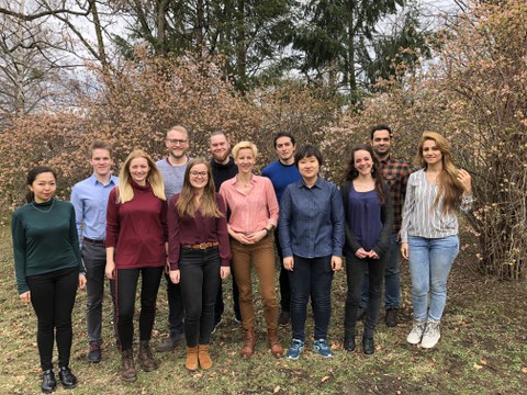 Gruppenbild der neuen Doktorand/innen 