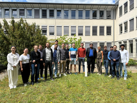 Das Graduiertenkolleg begrüßte Doktor Rangarajan in seiner Mitte.