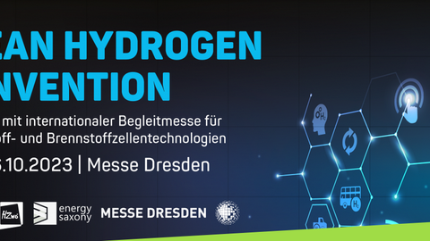 Logo der Wasserstoffmesse in Dresden