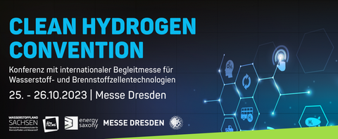 Logo der Wasserstoffmesse in Dresden