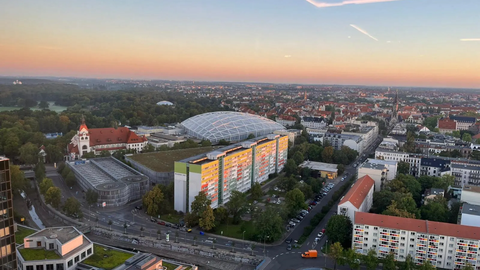 Tagungsort des Wissenschaftsforum in Leipzig war die Kongresshalle