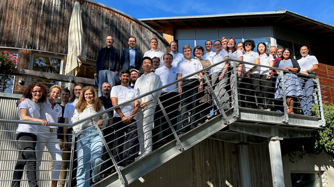 Gruppenfoto der Teilnehmenden des Herbstkolloquiums 2023 in Grüna
