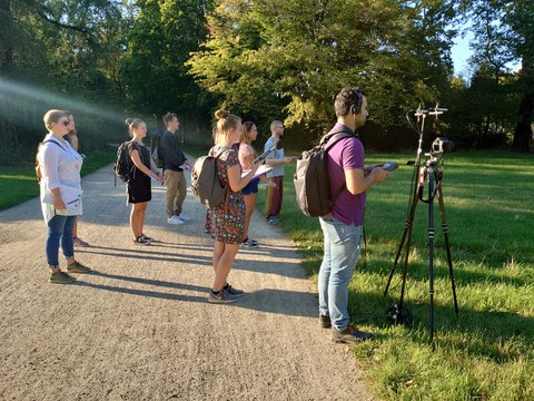 Soundwalks im Großen Garten