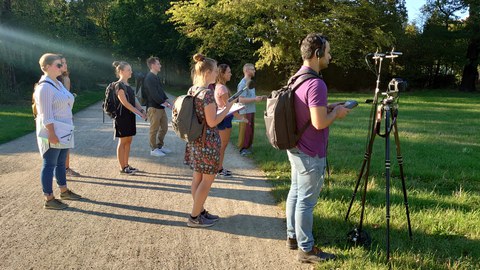 Soundwalks im Großen Garten