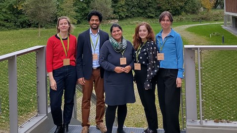 Delegation der Technischen Universität Dresden bei der Nama Konferenz