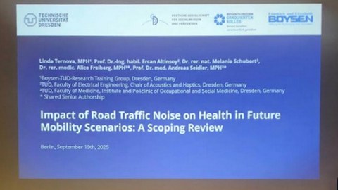 Die Präsentation von Kollegiatin Linda Ternova.