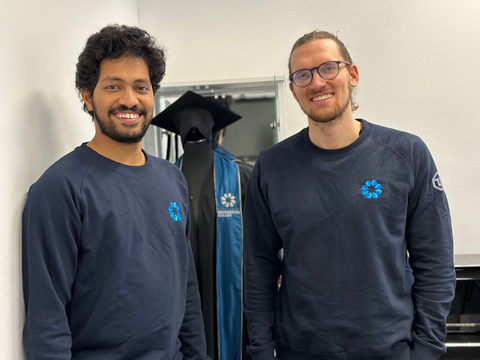 Varun Gurugubelli und Philipp Oliver Castro die neuen Doktoranden des Graduiertenkolleg