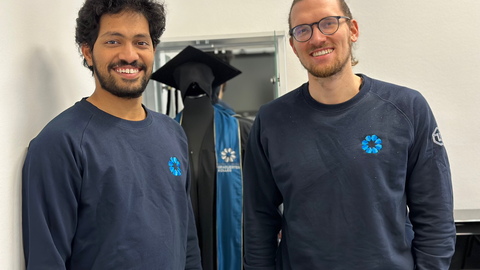 Varun Gurugubelli und Philipp Oliver Castro die neuen Doktoranden des Graduiertenkolleg