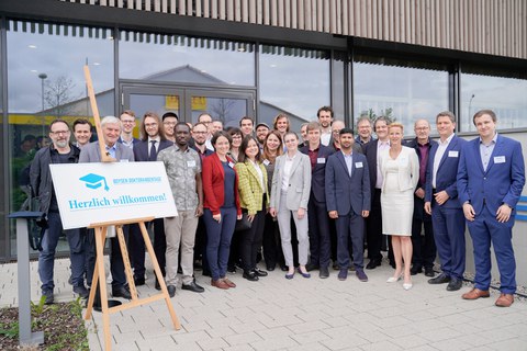 Das nahezu vollständige Boysen Graduiertenkolleg bei den Doktorandentagen 2023 in Altensteig