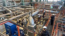 Die Teilnehmenden der Autumn School bei der Exkursion zum Innovation Power Plant