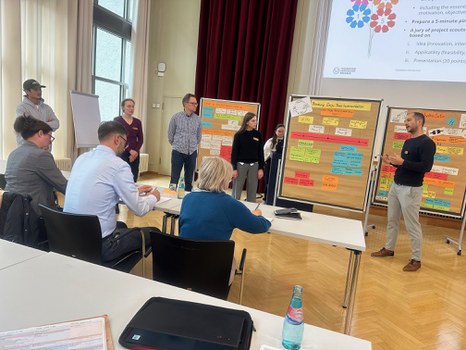 Präsentation der Hackathon Resultate