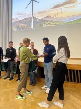 Preisverleihung Hackathon