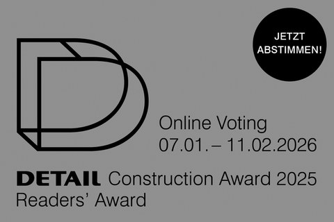 DETAIL Construction Award