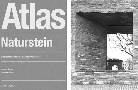 Cover Atlas Naturstein, Besucherzentrum Heidelberg