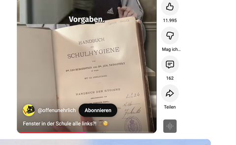 Screenshot des Reels