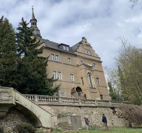 Schloss Altroßthal, Gartenansicht