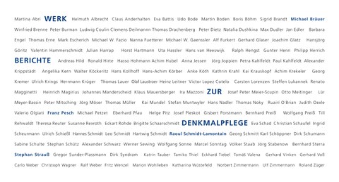 Werkberichte