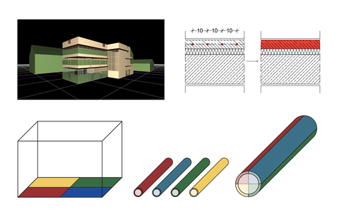 Validierung der Heizungsverteilung der Software BIM HVACTool mit dem Gebäudesimulationssolver NANDRAD