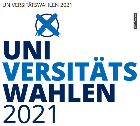 Logo der Universitätswahlen 2021