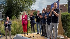 Projektkonsortium am Demonstrator