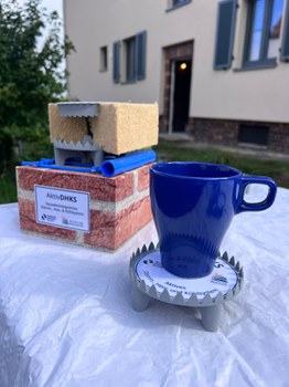 Egal wie beschäftigt du bist, es ist immer Zeit für eine Tasse Kaffee.