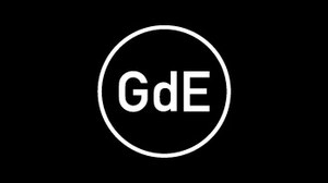 Gde Logo Schwarz Hintergrund