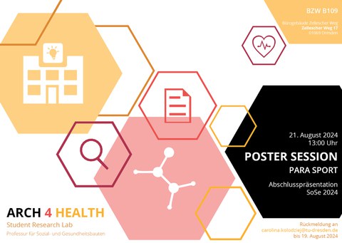 Einladung zur Poster Session am 21.08.2024