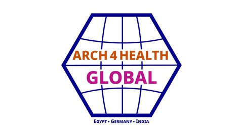 Logo ARCH4HEALTH GLOBAL in Ägypten, Deutschland und Indien