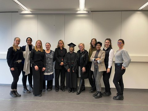 Verteidigung Fatemeh Dissertation - Gruppenfoto