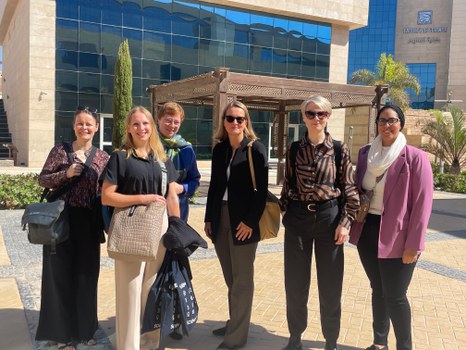 Gruppenfoto der Delegation vom COSIMENA Projekt in Kairo