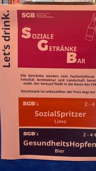 Getränkeliste