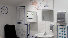Ruheraum im Trefftz-Bau