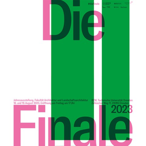 Werbeplakat für die Jahresausstellung 2023