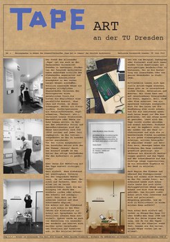 Wandzeitung Tape Art