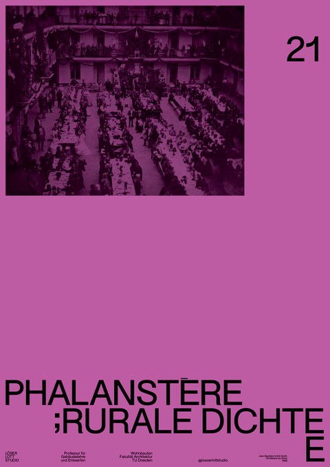 PHALANSTÈRE – rurale Dichte