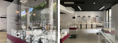 Ausstellung "Übergänge sinnfrei denken, modellieren und 3D-drucken", Professur für Darstellungslehre in Kooperation mit dem SLUB Makerspace und dem Fachschaftsrat Architektur und Landschaftsarchitektur der TU Dresden, Wilsdruffer Straße 16, 01067 Dresden