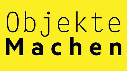 Objekte Machen, Ausstellung Kulturschaufenster, Professur für Darstellungslehre, Professur für Gestaltungslehre, TU Dresden