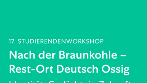 Terminübersicht für einen studentischen Workshop