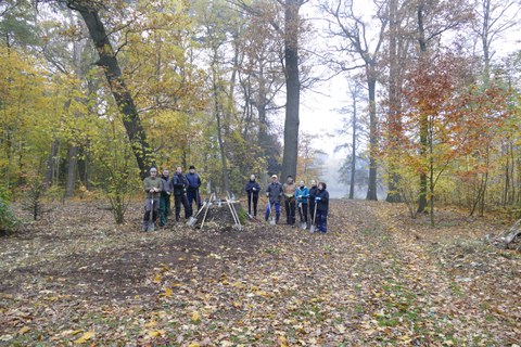 Parkpflegeeinsatz in Thammenhain
