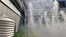 Zerstäuberanlage mit Sensor