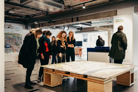 Ausstellungsbeitrag der Professur für Landschaftsbau