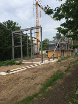 Bild vom CUBE Carbonbetongebäude